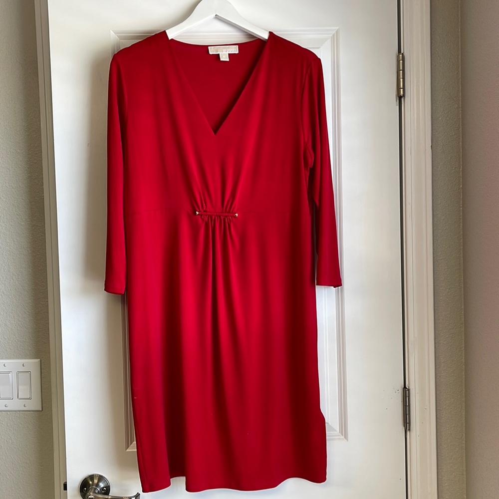 Micheal Kors Red stretch Dress